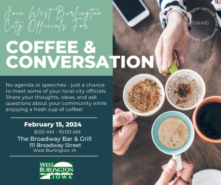 Coffee & Conversation with WB Local Officials image