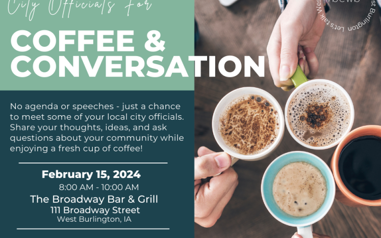 Coffee & Conversation with WB Local Officials image